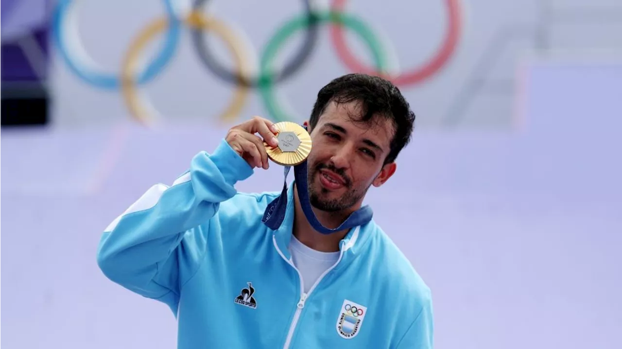 El hijo de Schiaretti, factor clave en la consagración del medallista olímpico