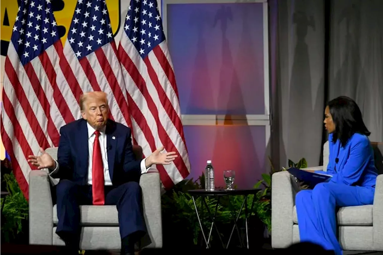 Donald Trump questions Kamala Harris’ race, attacks ABC News’ Rachel Scott during NABJ interview