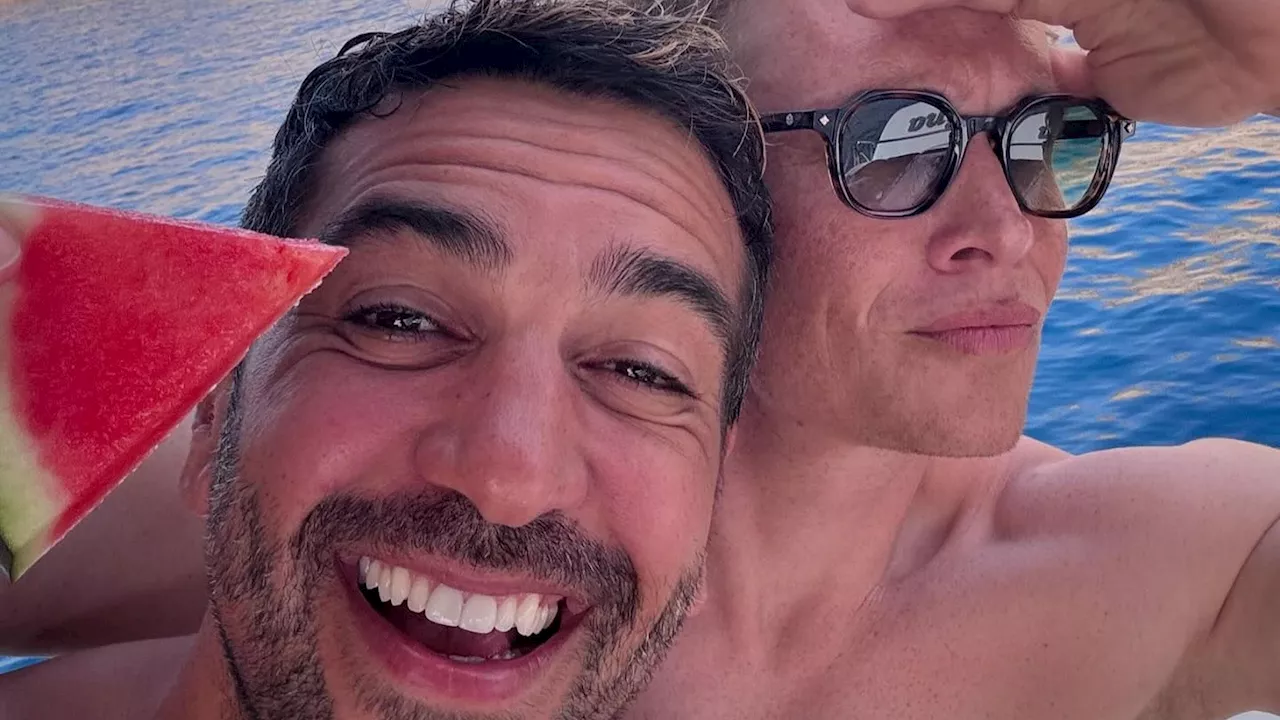 Matthias Schweighöfer und Elyas M'Barek haben Urlaubsspaß!