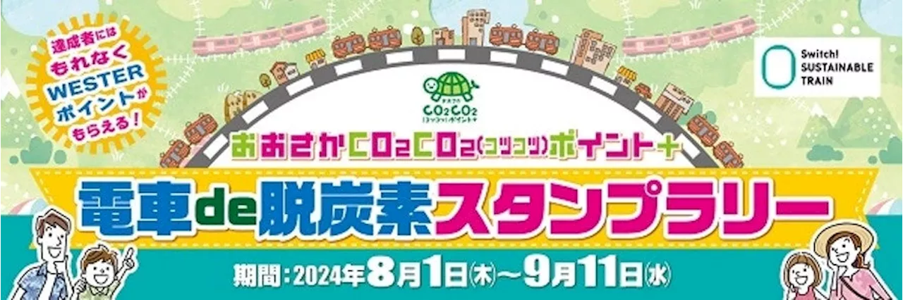 大阪府実施「おおさかCO₂CO₂（コツコツ）ポイント＋」に参画するJR西日本が開催するスタンプラリーキャンペーンにギックスの商業施設・観光事業向けキャンペーンツール「マイグル」が3度目の採用