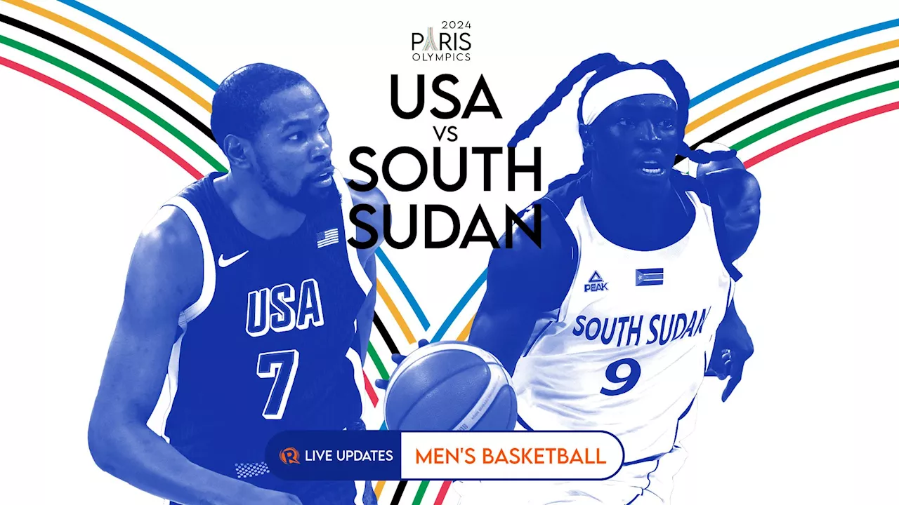 LIVE UPDATES: USA vs South Sudan – 2024 Paris Olympics men’s basketball