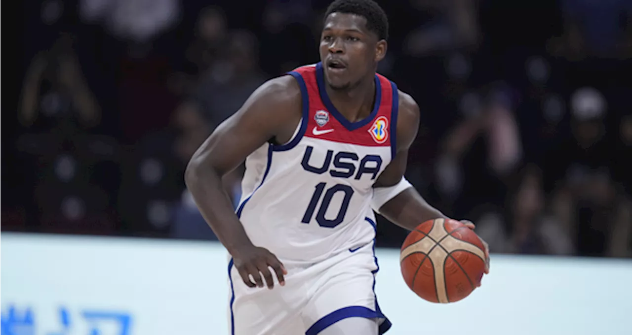 Kevin Durant, Anthony Edwards Bonding On Team USA