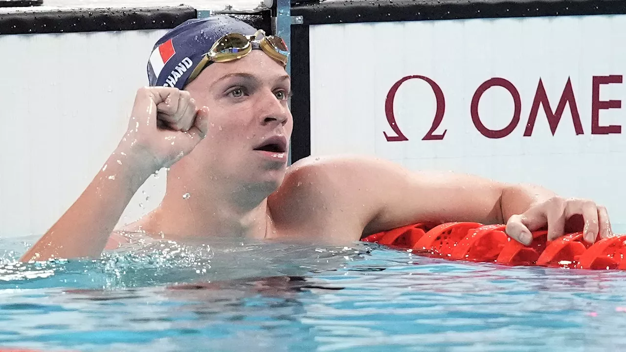 JO 2024 (natation): exceptionnel, Léon Marchand en or sur le 200m papillon