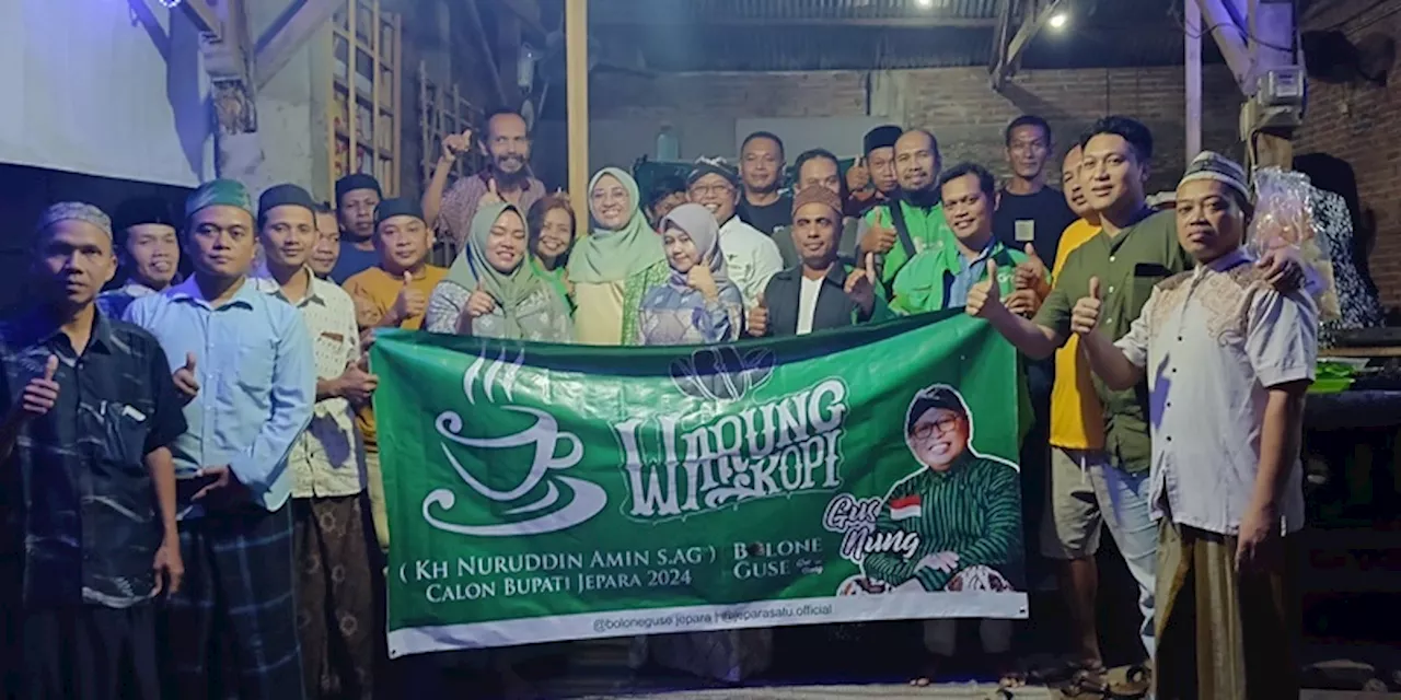 Luncurkan Seribu Warung Kopi, Gus Nung Ingin Serap Aspirasi Rakyat