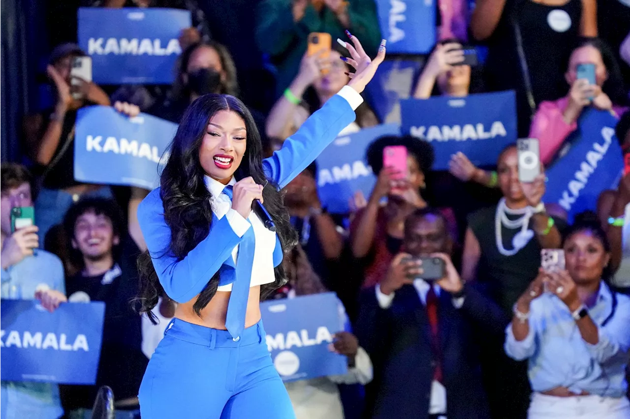 Conservatives Are Melting Down Over Megan Thee Stallion’s ‘Hotties for Harris’ Performance