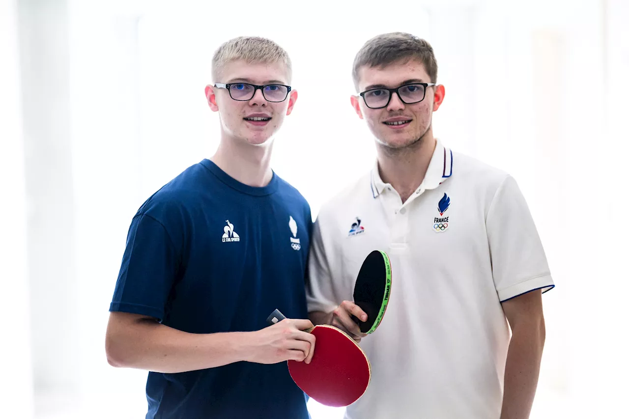 Jeux Olympiques de Paris 2024 : les frères Lebrun en huitièmes de finale de tennis de table