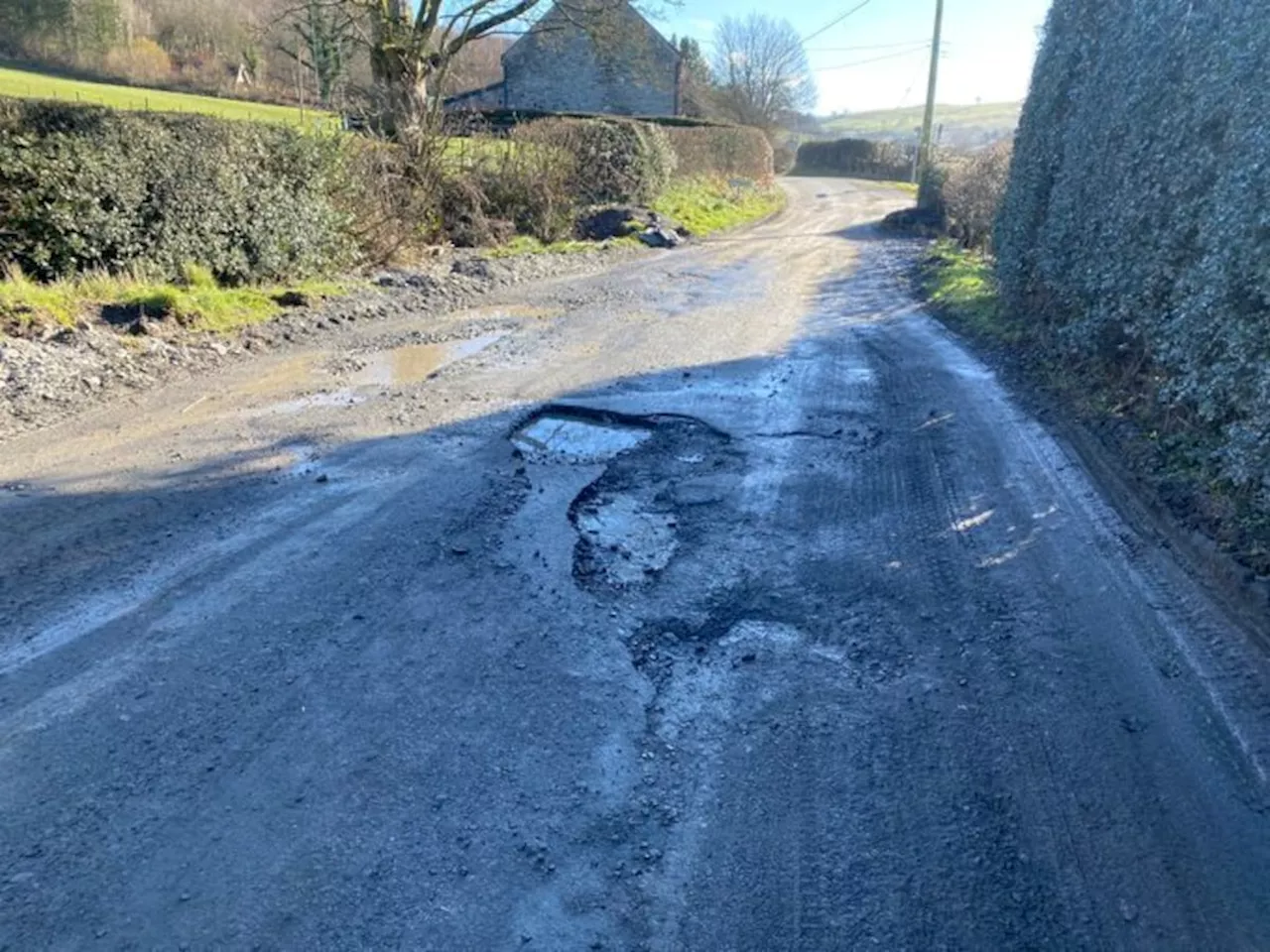 Councillor urges Cabinet to use £1.8 million budget surplus to repair potholes