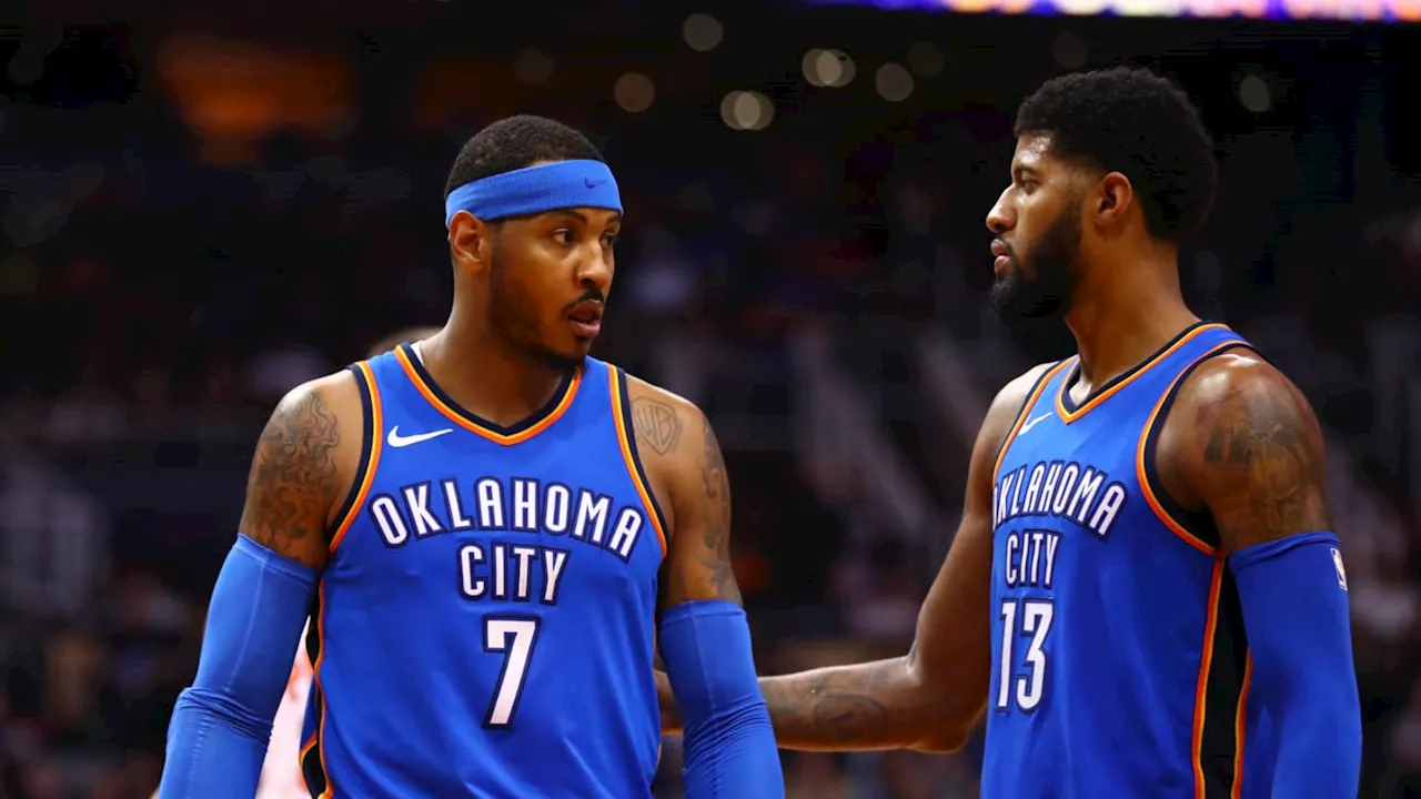 Carmelo Anthony Reveals 'I Didn't Have a Role in OKC' on Paul George Podcast