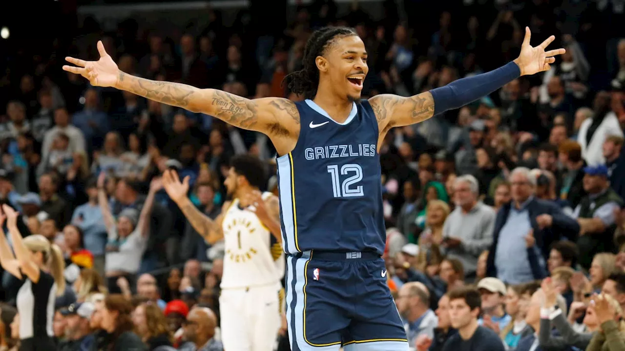 Ja Morant Reacts to Grizzlies' Big NBA Free Agency Signing