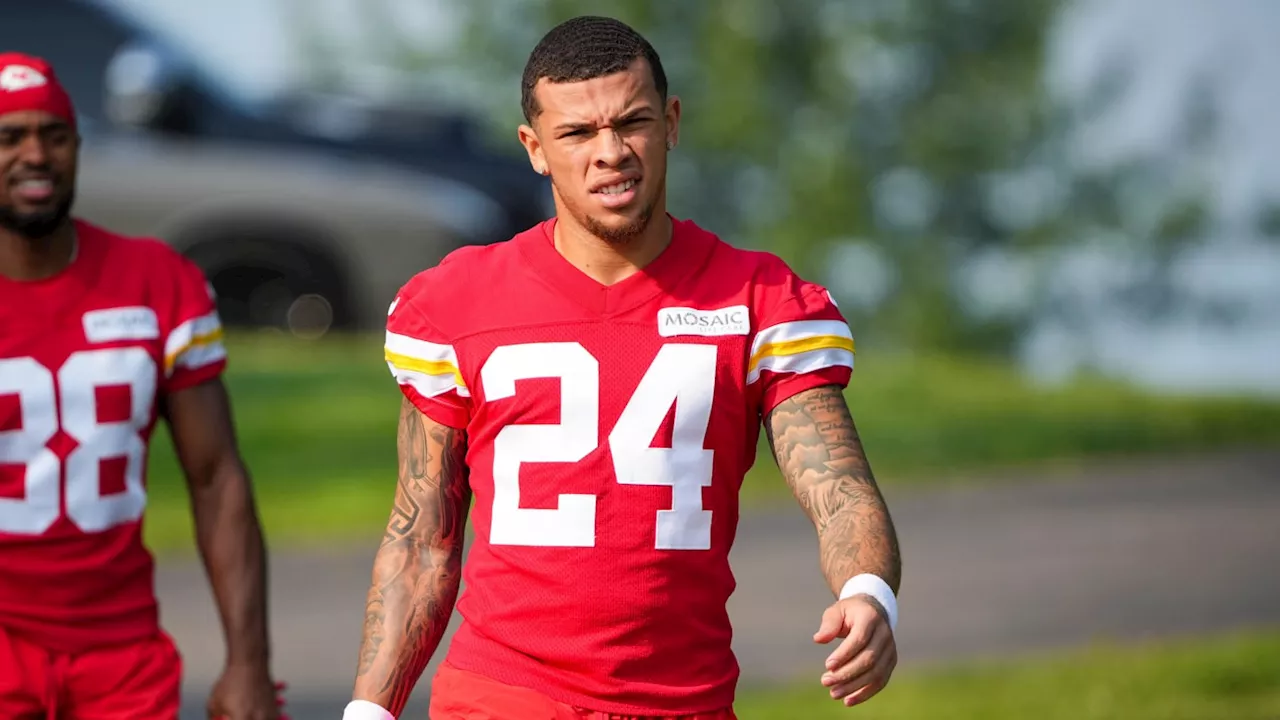 Kansas City Chiefs WR Skyy Moore commits training camp mistake