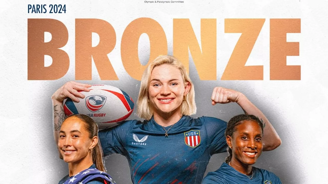 U.S. Women's Rugby Secures Their First Bronze Medal At 2024 Paris Olympics