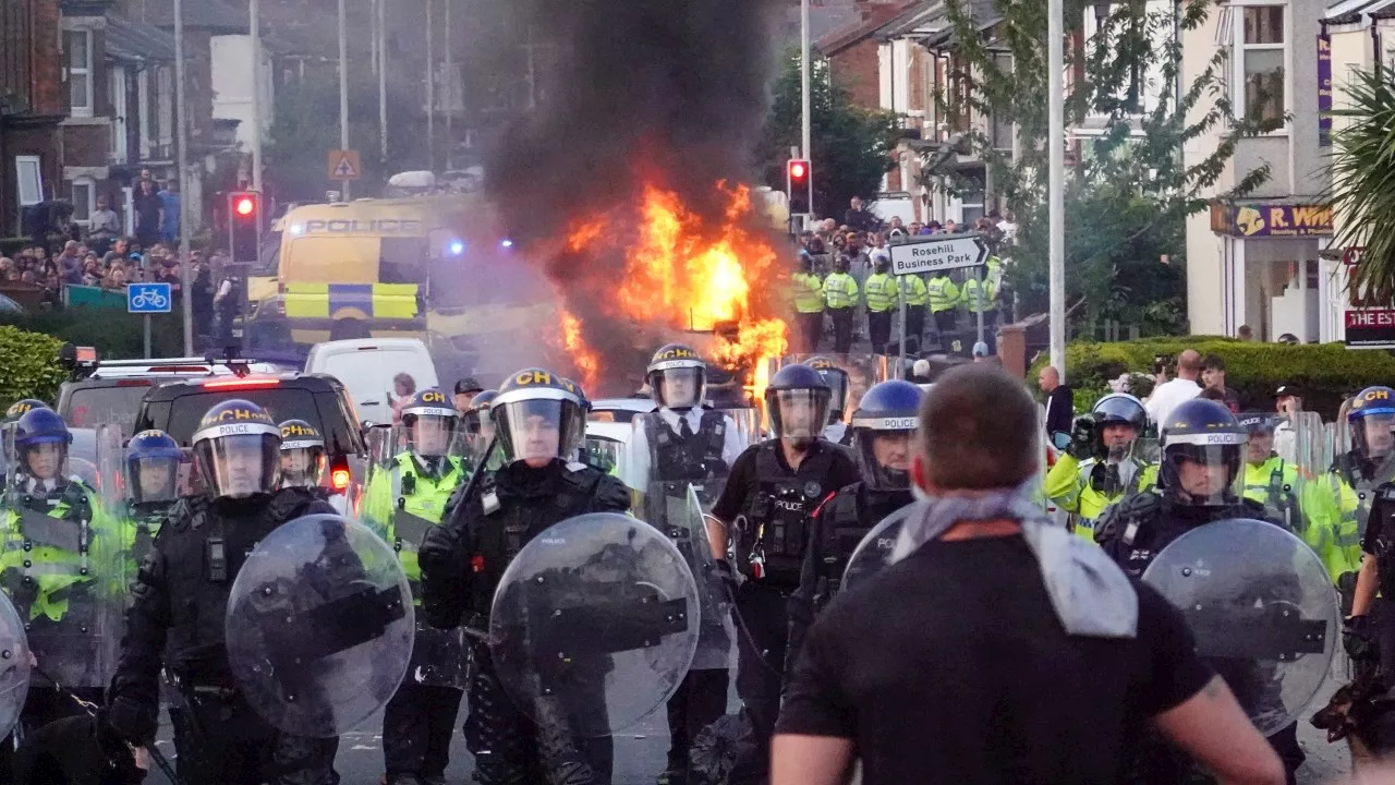 Rioters clash with UK police after Southport stabbing