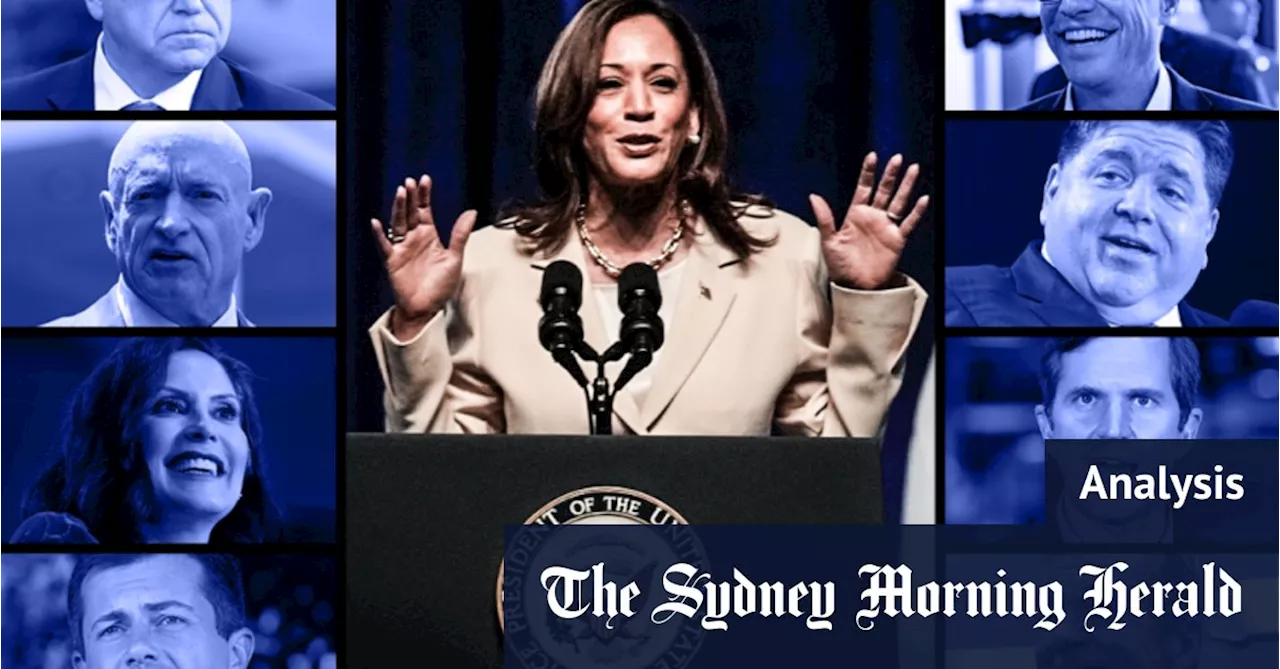 Days away from a crucial decision: Who will Harris choose as her White House running mate?