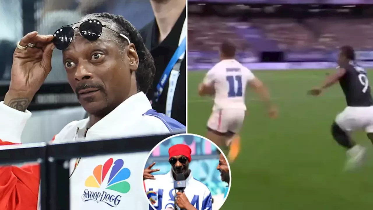 Snoop Dogg's rugby commentary at the Olympics emerges and quickly goes viral