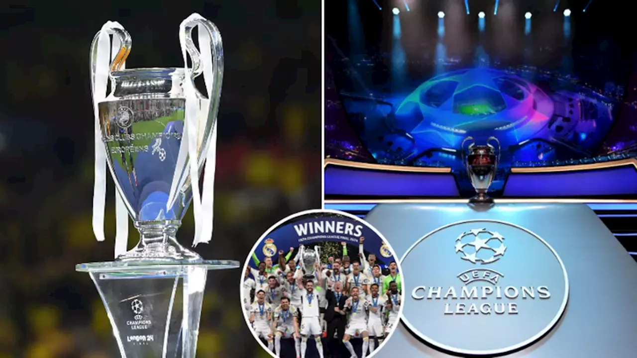 UEFA make huge Champions League draw announcement that will see radical changes to the format