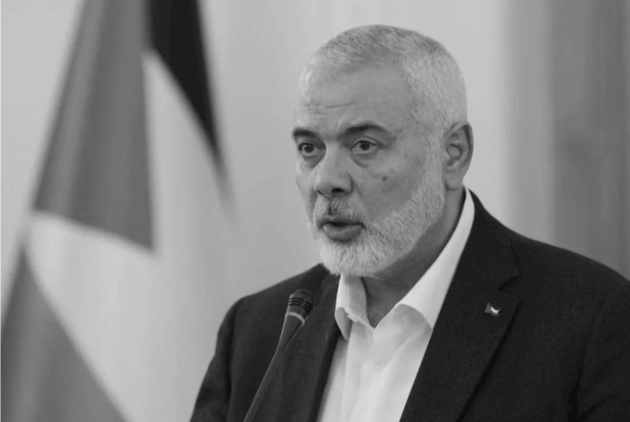 Hamas chief Ismail Haniyeh killed in Iran, Hamas says