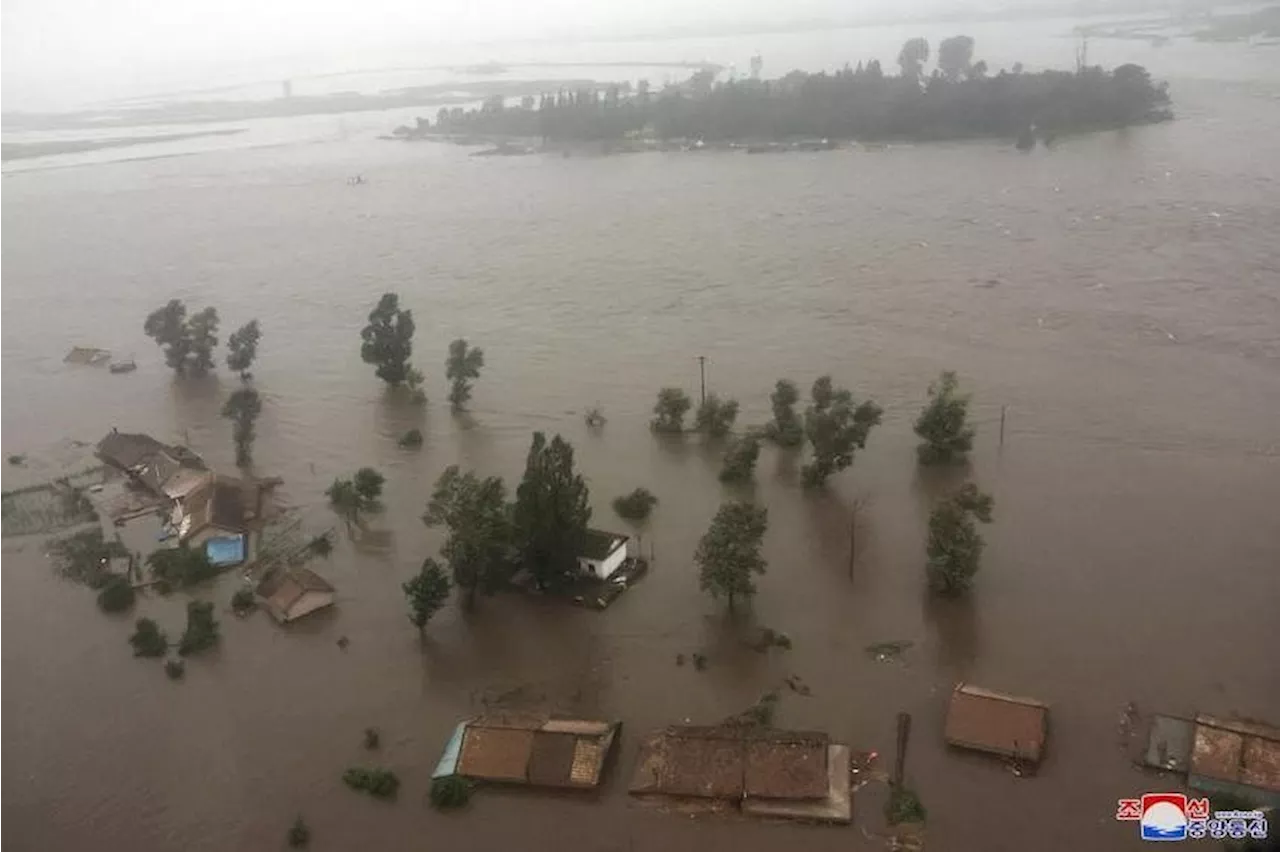 North Korea says thousands of homes hit by flooding