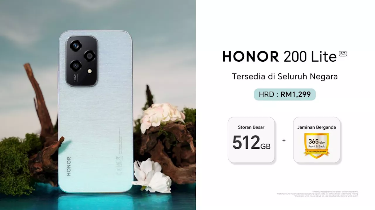 Refresh mobile experience with HONOR 200 Lite exclusive telco packages