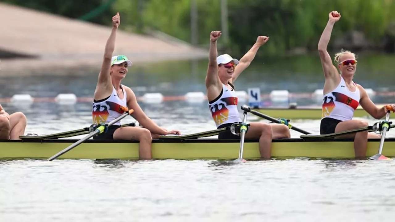 Olympische Spiele: Bronze für den Frauen-Doppelvierer