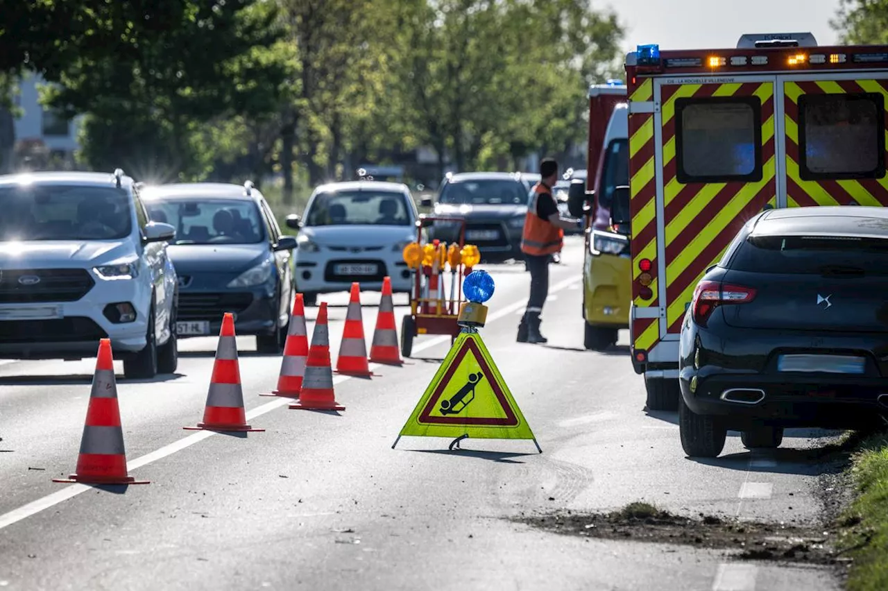 Landes : un jeune motard a la jambe arrachée dans un accident de la route