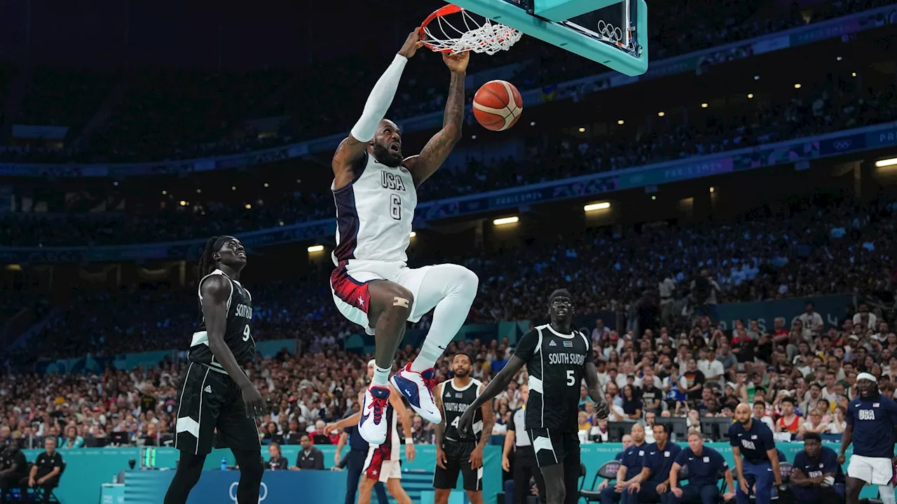 LeBron James makes Olympic history to join elite club that only two other NBA players have ever reached as...