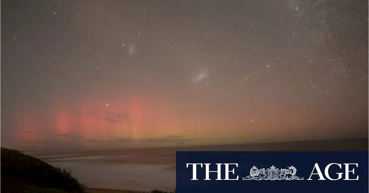 Dazzling aurora australis light show possible in Victoria tonight