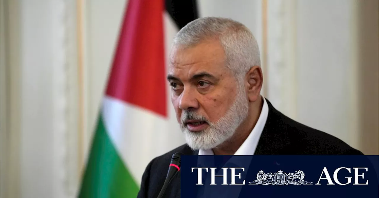 Hamas chief Ismail Haniyeh assassinated in Iran