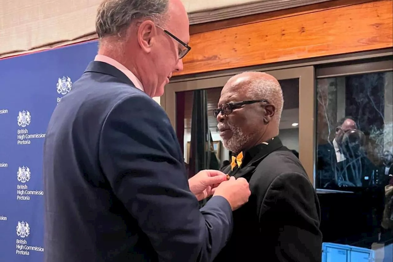 Dr John Kani formally receives Order of the British Empire