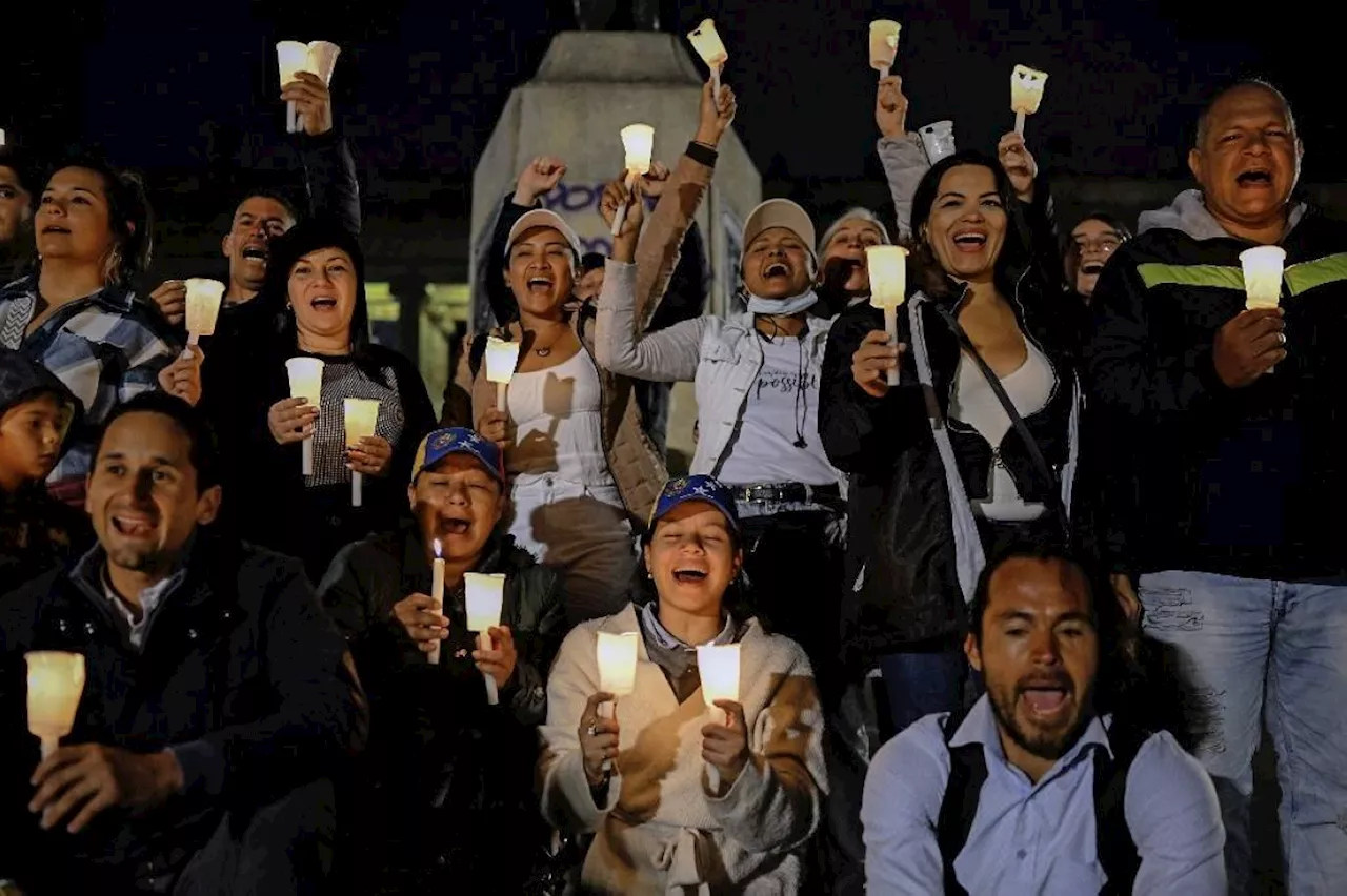 Venezuelans rally for opposition after vote