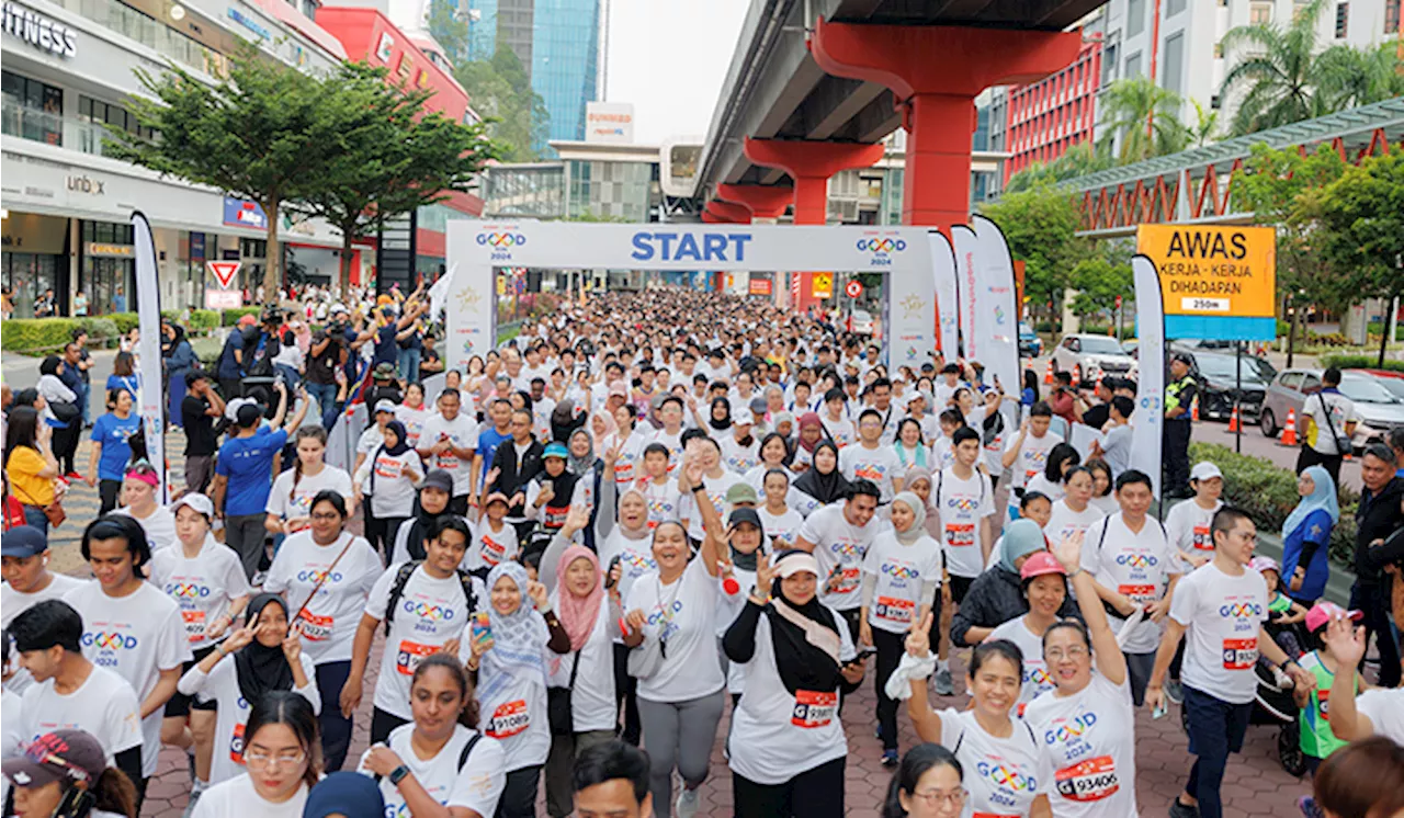 Sunway-Rapid KL Good Run 2024 Disertai Lebih 10,000 Pelari, Berjaya Raih RM430,000 Sumbangan