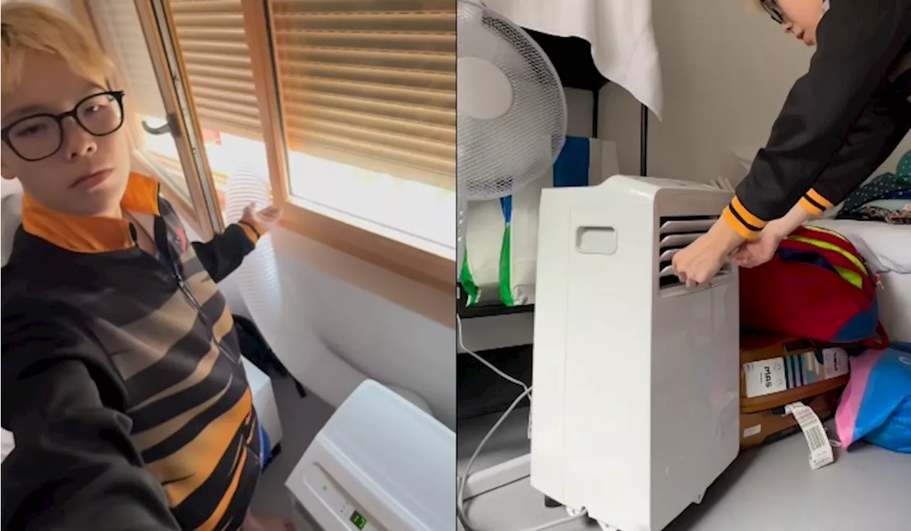 [Watch] Goh Jin Wei’s Olympic Village Aircond Hack Goes Viral