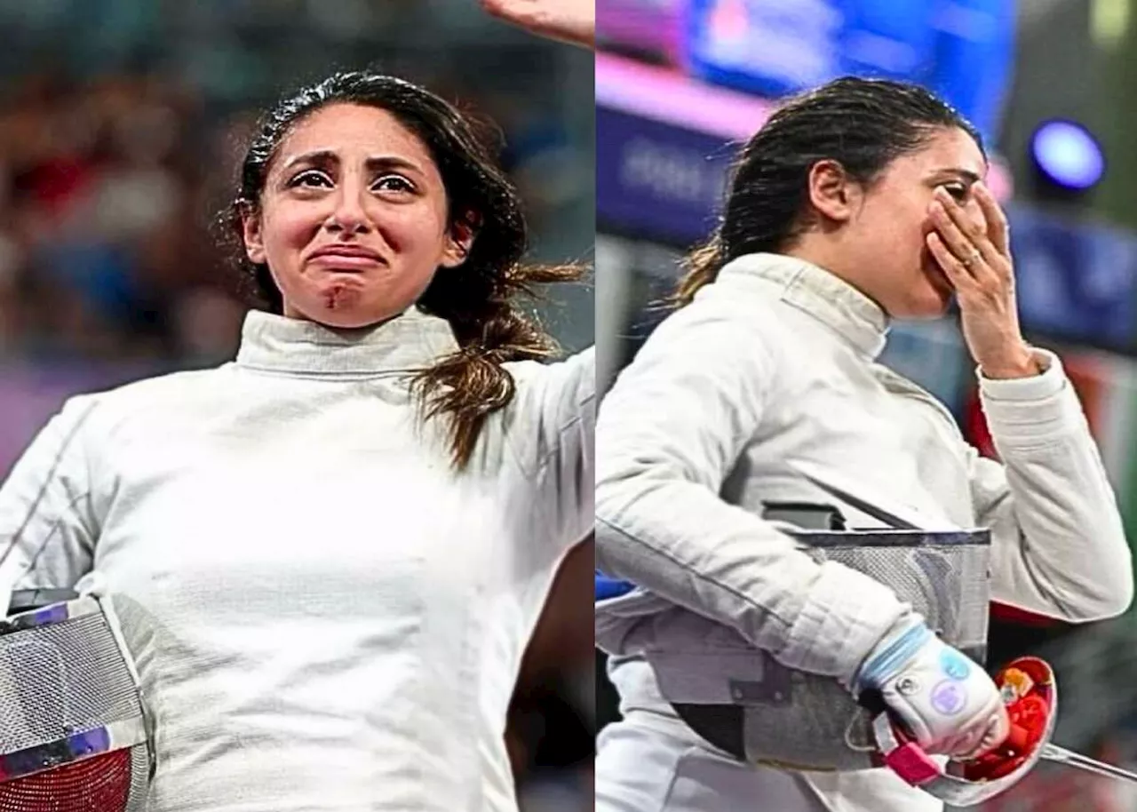 Fencer Nada Hafez competes in Olympics while pregnant