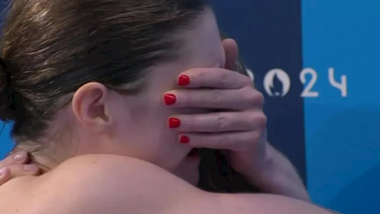 First Dates star Fred Sirieix’s daughter Andrea breaks down in tears after Team GB diver wins medal at P...