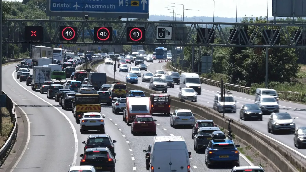 Holiday misery as millions of drivers forced into 220 MILES of roadworks this summer