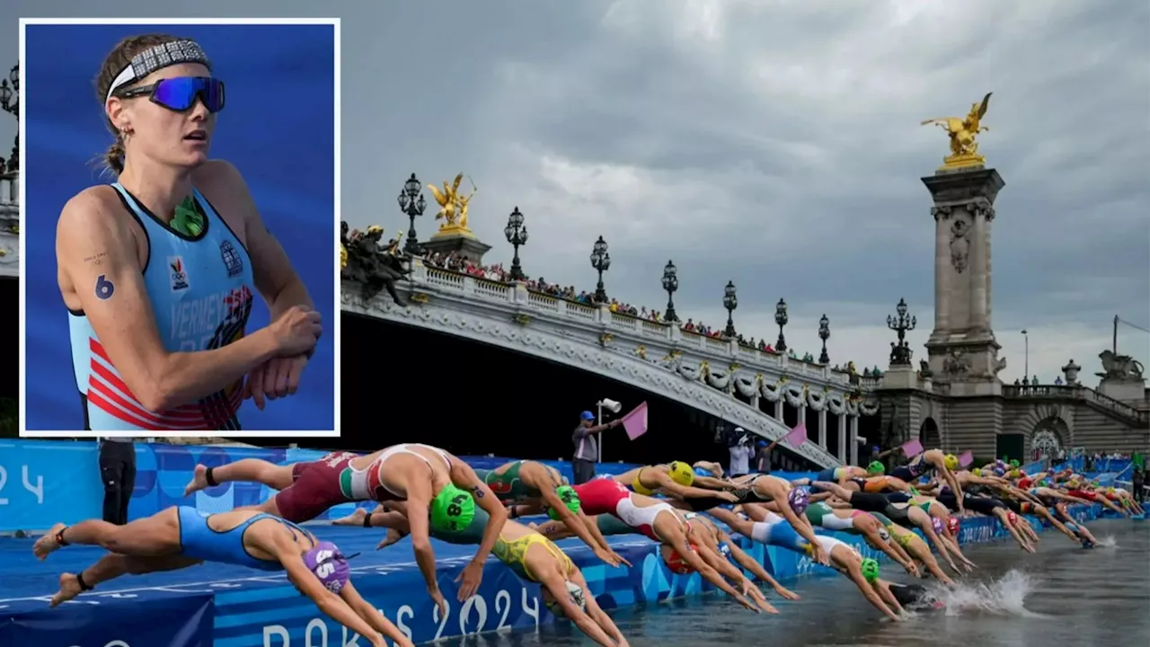 ‘I felt and saw things I don’t want to think about’ – Olympics 2024 triathlete reveals what swimming in Sei...