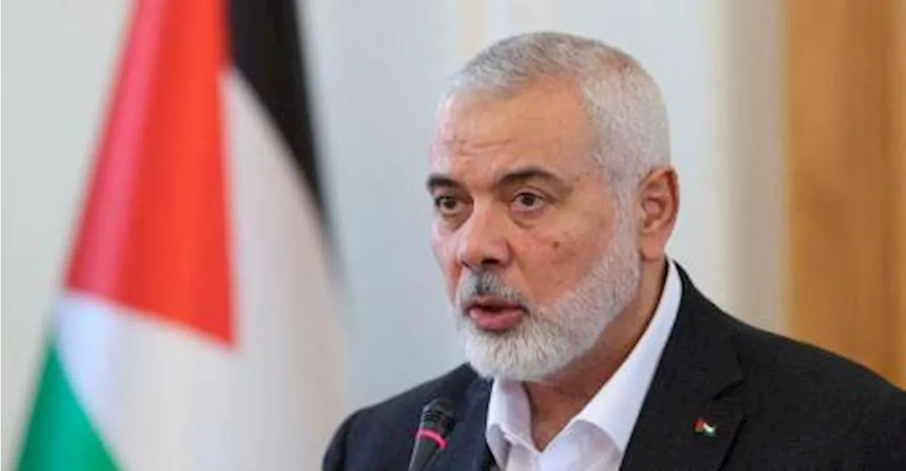 Hamas chief Ismail Haniyeh killed in Iran, Hamas says in statement