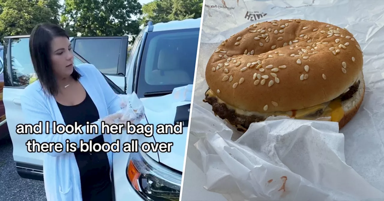 Mother Finds Blood in Daughter's Burger King Meal