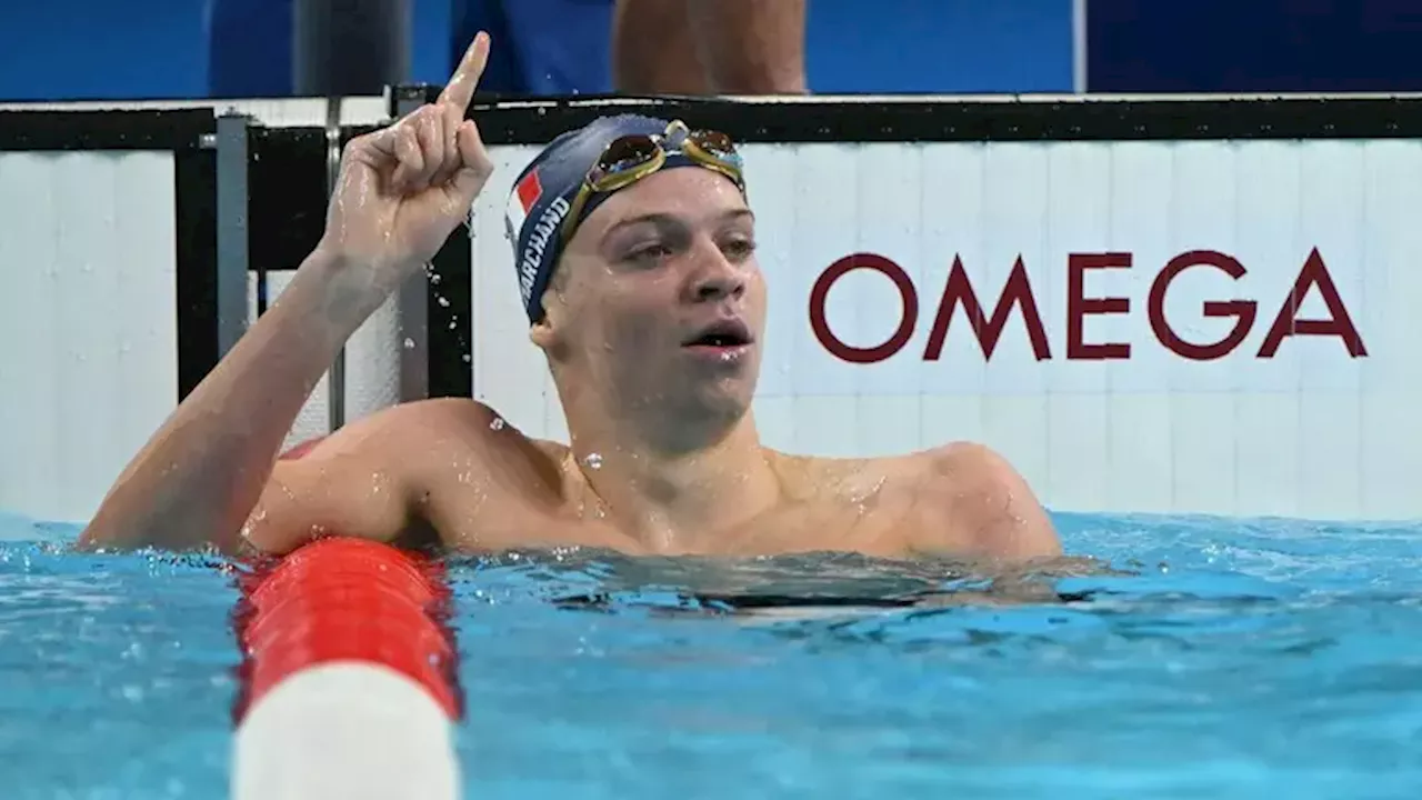 Léon Marchand gana segundo oro en Paris 2024 y rompe récord olímpico