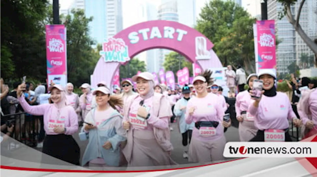 Fun Run 5K Bertajuk She Runs The World Sukses Digelar, Ajak Perempuan Jadi Versi Terbaik