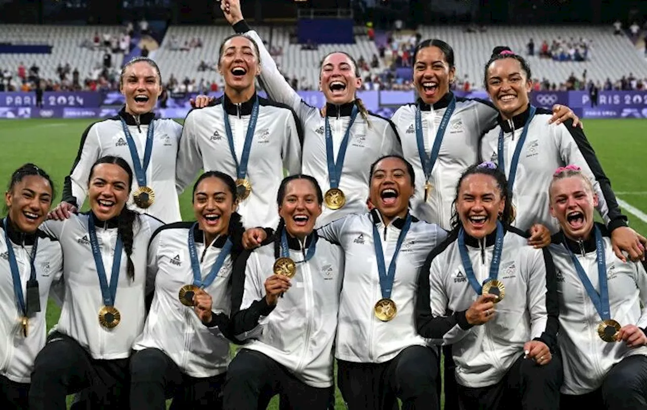 New Zealand pertahan emas ragbi wanita tujuh sebelah