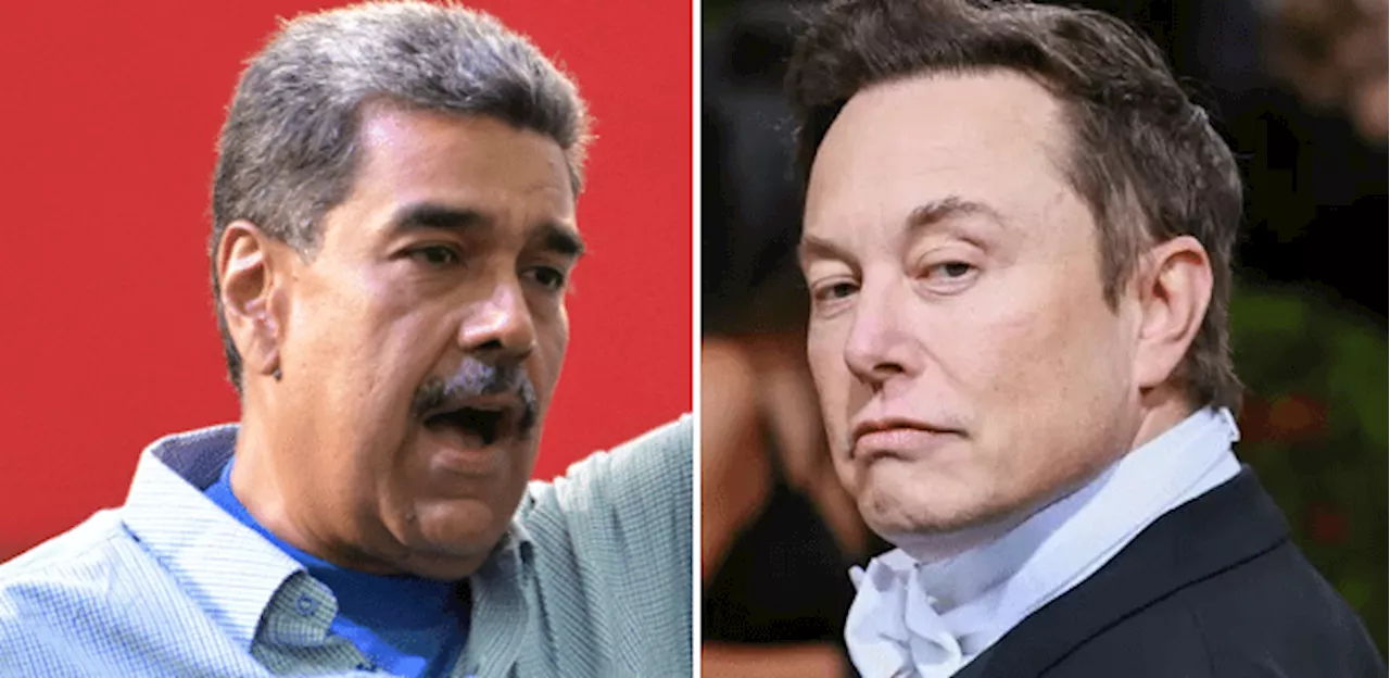 Maduro desafia Elon Musk para luta, e bilionário aceita: 'Ele vai amarelar'