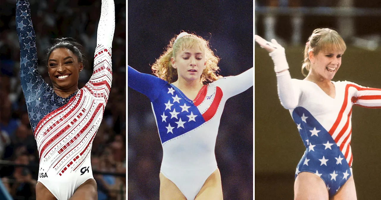 USA Women's Gymnastics Leotards Were a Nod to 1996, 1984 Games