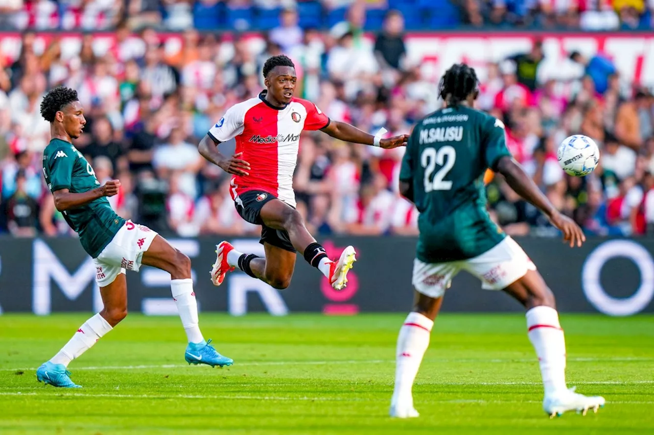 Jeugdig Feyenoord sluit voorbereiding af met verliespartij tegen Monaco