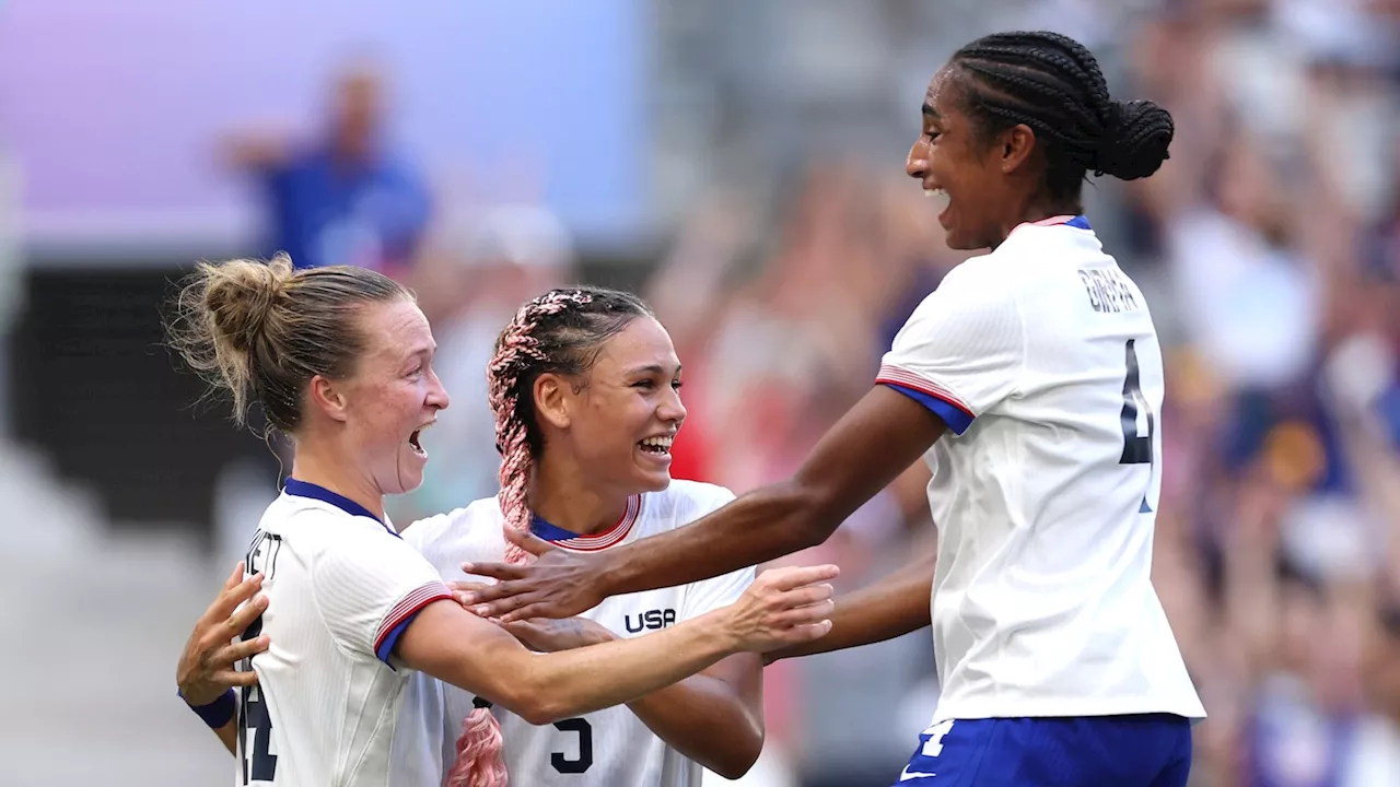 USWNT vs. Australia live updates: Trinity Rodman scores, U.S. women ahead 1-0 before halftime