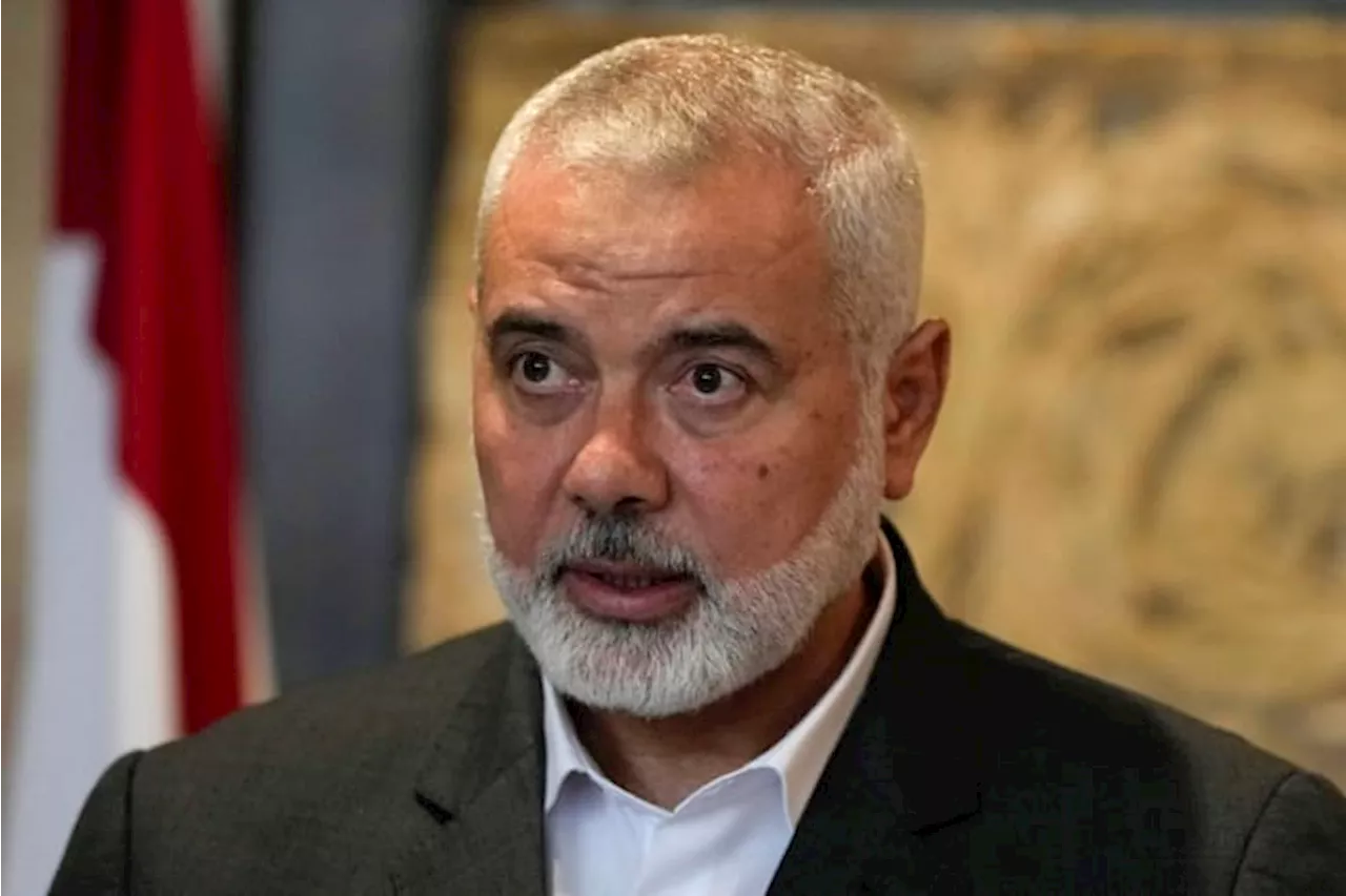 Ismail Haniyeh, Hamas leader on Israel's hit list since Oct. 7, is killed in an airstrike at 62