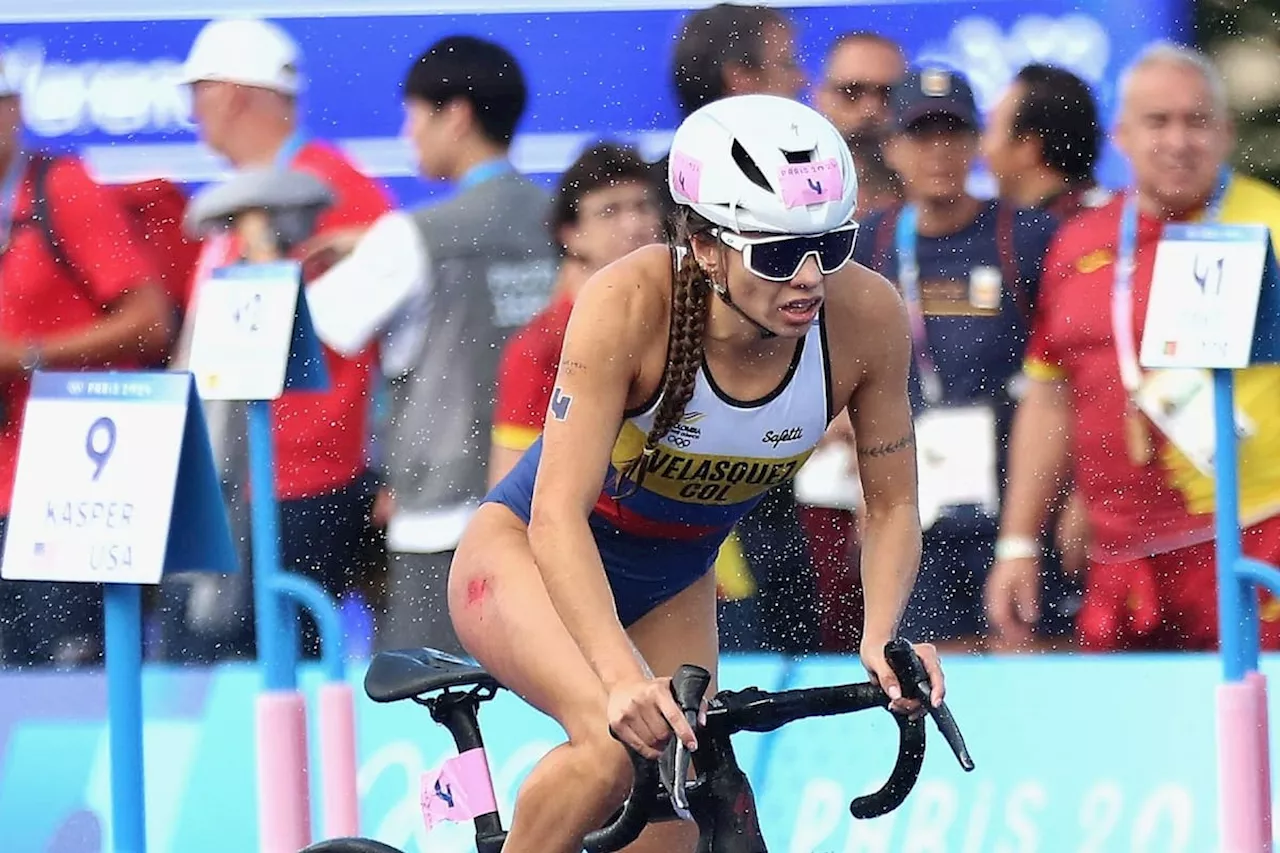 Me voy con el corazón contento: triatleta Carolina Velásquez se despide de los JJ. OO.