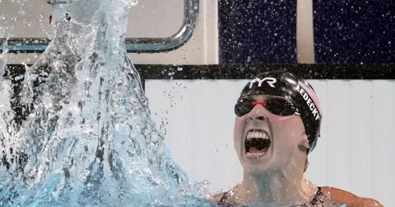 Katie Ledecky adds another swimming gold