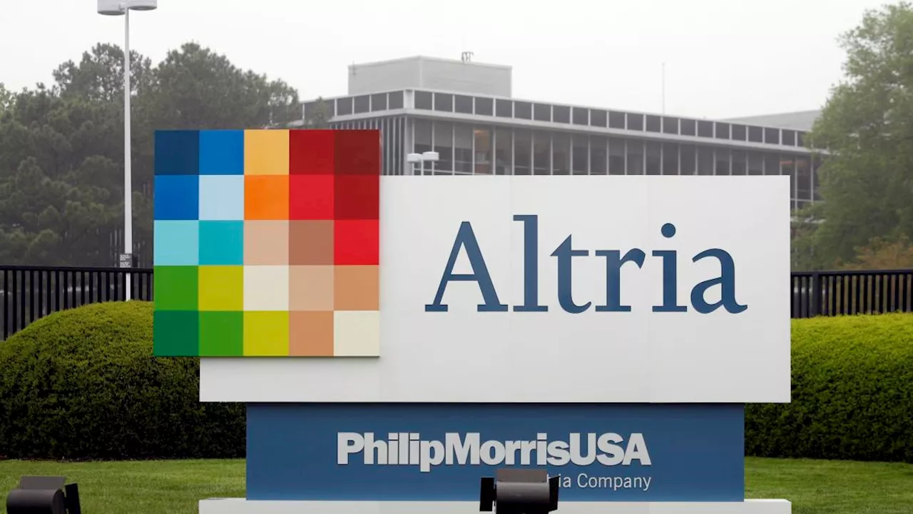 Altria stock falls after narrowing full-year guidance