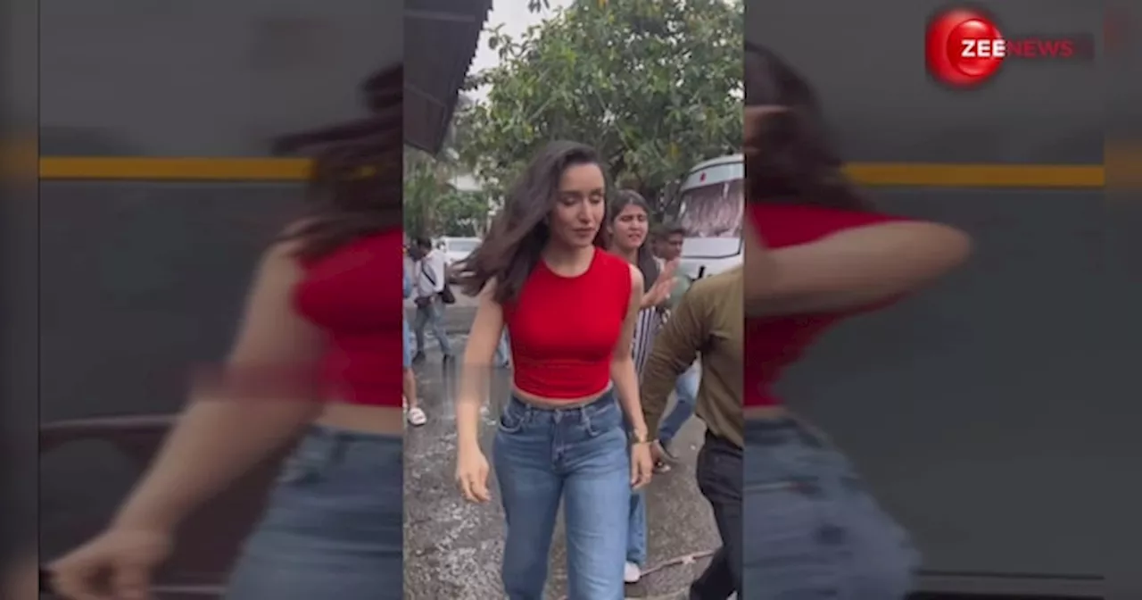 हाय! रेड टॉप और हवा में लहराती जुल्फें... Shraddha Kapoor के इस लुक ने बढ़ा दी फैंस की धड़कनें, आपने देखा क्या?