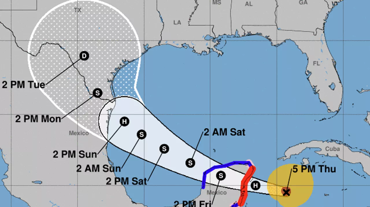 Beryl, now Cat-2, barreling toward Mexico after destruction in Jamaica, eastern Caribbean